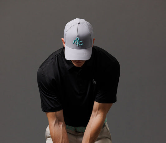 Gray & Mint Icon Hat