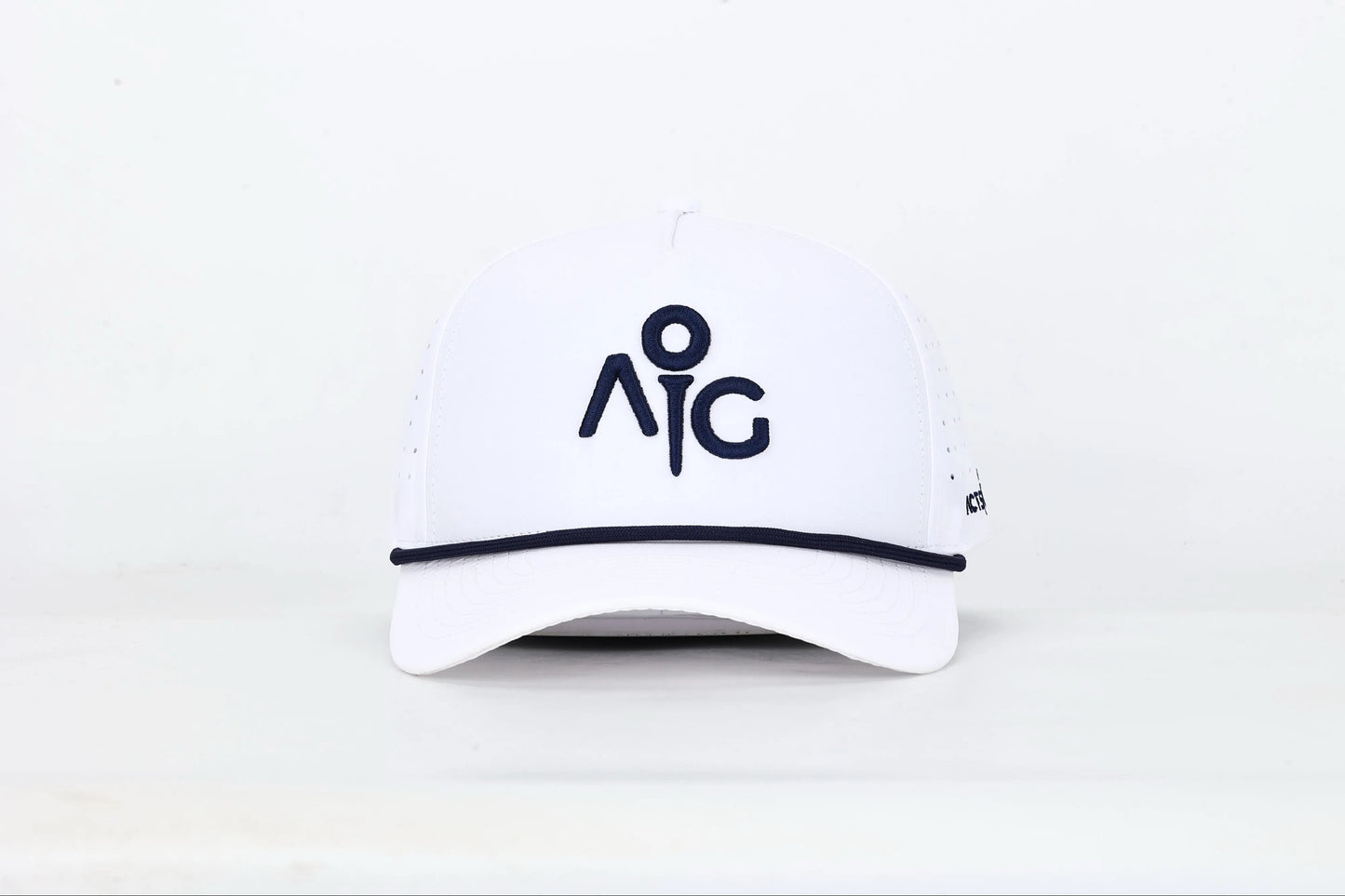 White Icon Rope Hat