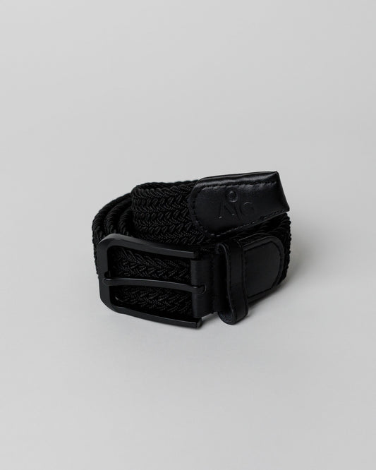 Black Woven Belt