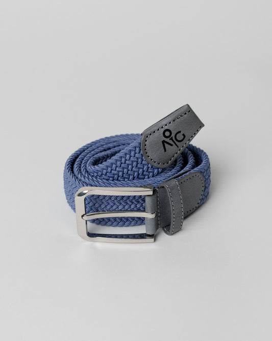 Artic Blue Woven Belt