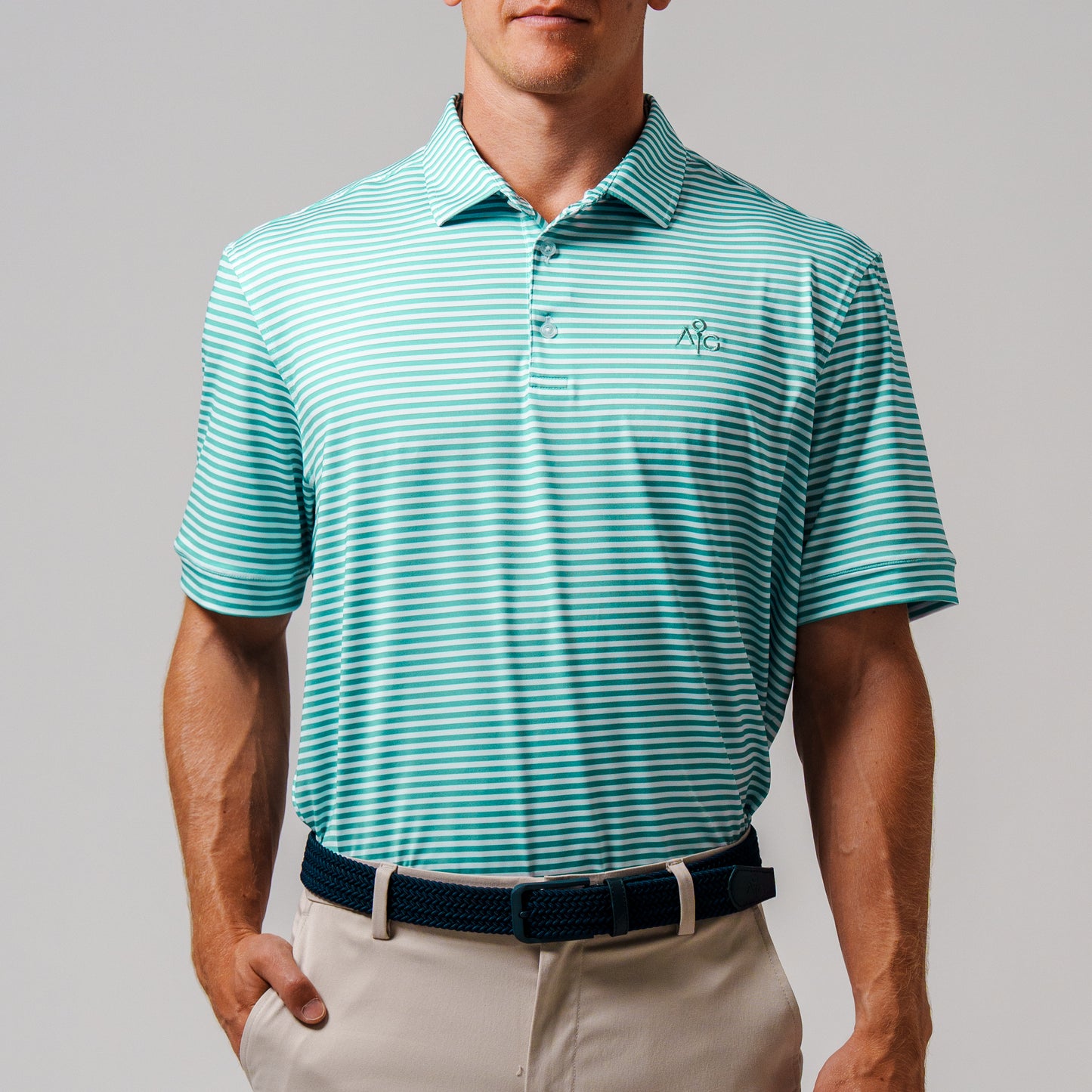 The Tradition - Monterey Teal & White