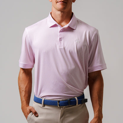 The Break - Pink & White Geometric