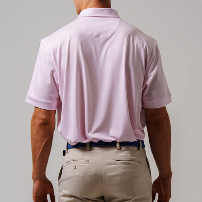 The Break - Pink & White Geometric