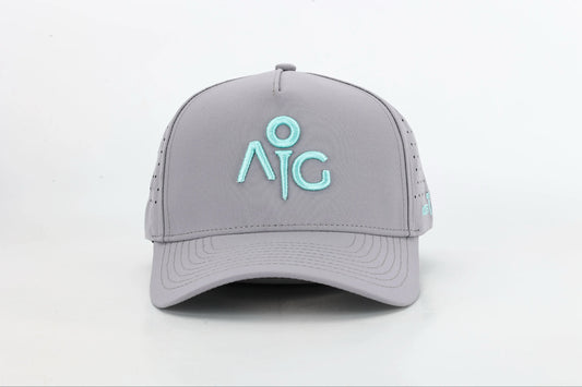 Grey & Mint Icon Hat
