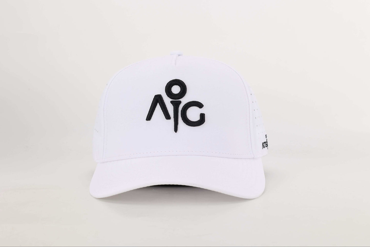 White Logo Hat